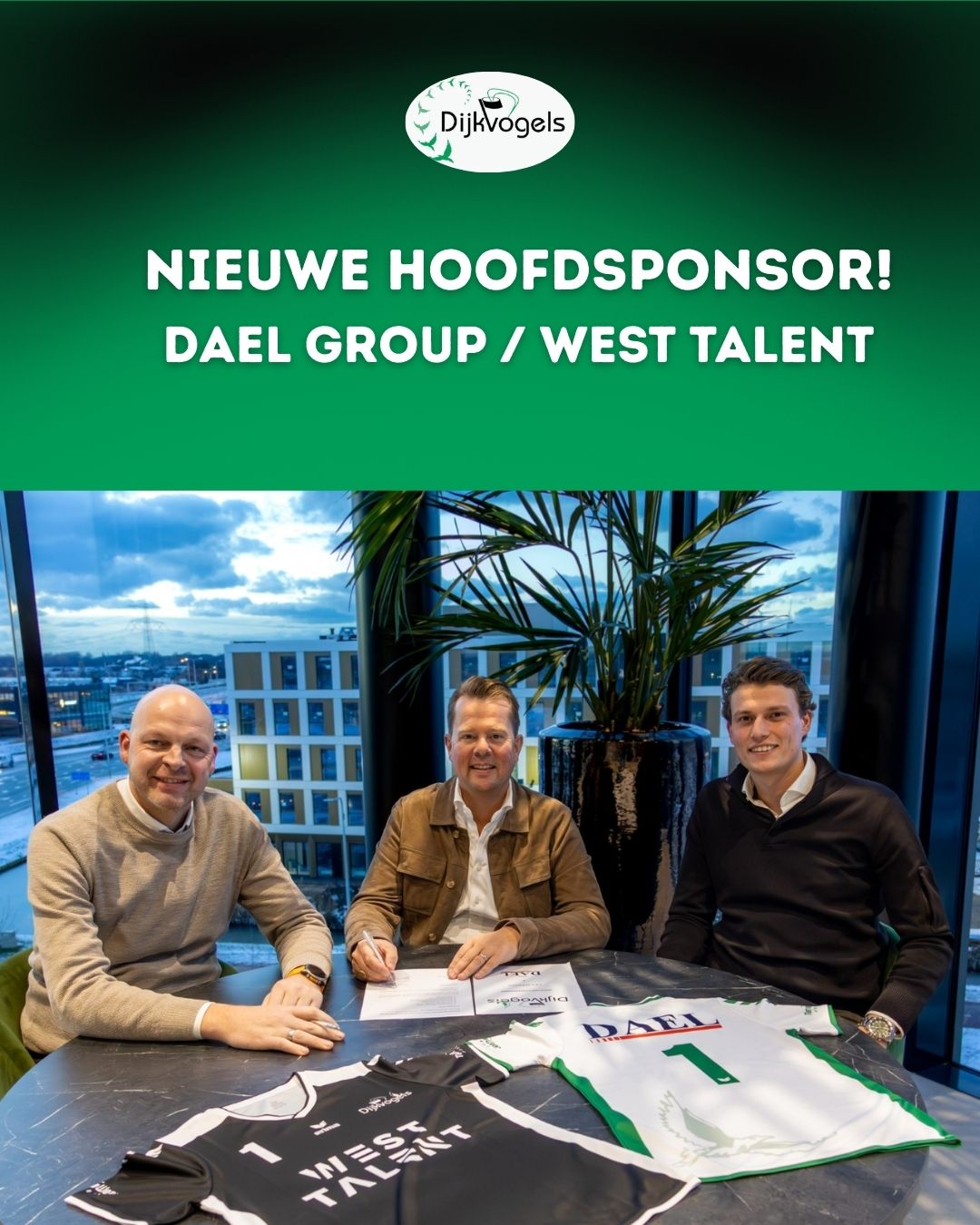 Nieuwe hoofdsponsor DAEL / WEST TALENT